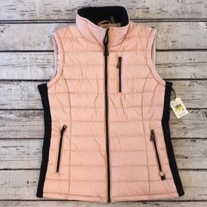 Calvin Klein Pink Quilted Puffer Vest
